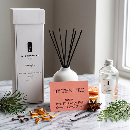 By The Fire Reed Diffuser – Pine & Ember Home Fragrance